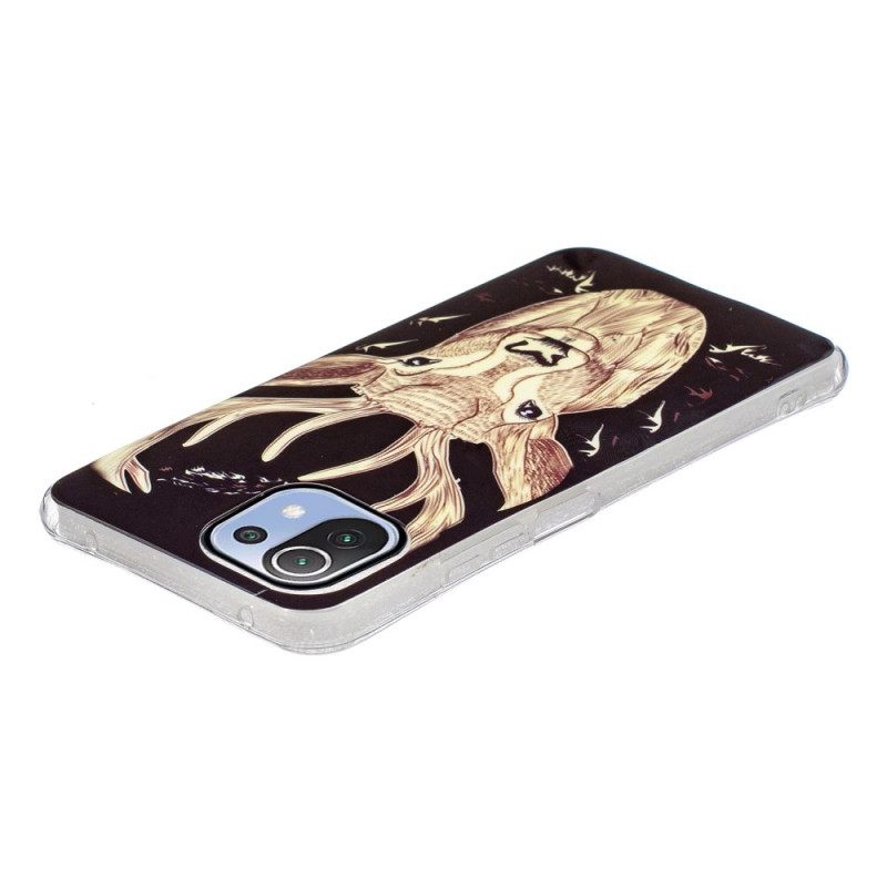 Case Xiaomi Mi 11 Lite 5G NE / Mi 11 Lite 4G / 5G Fluorescent Majestic Stag