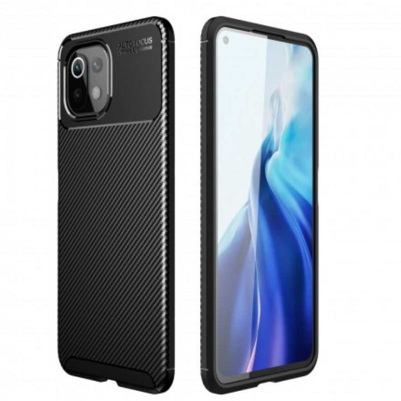 Case Xiaomi Mi 11 Lite 5G NE / Mi 11 Lite 4G / 5G Joustava Hiilikuitu