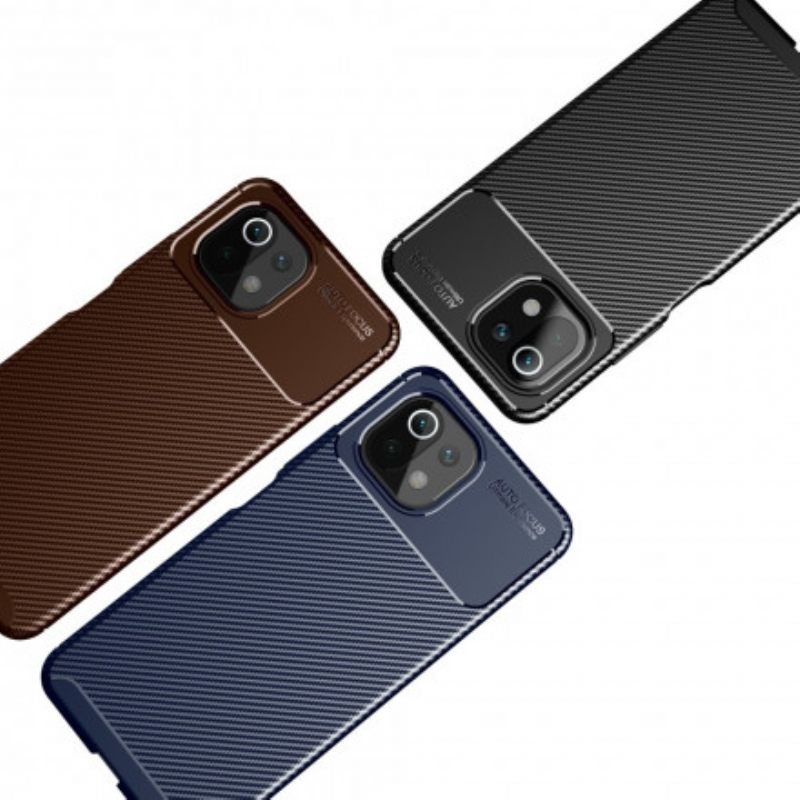 Case Xiaomi Mi 11 Lite 5G NE / Mi 11 Lite 4G / 5G Joustava Hiilikuitu