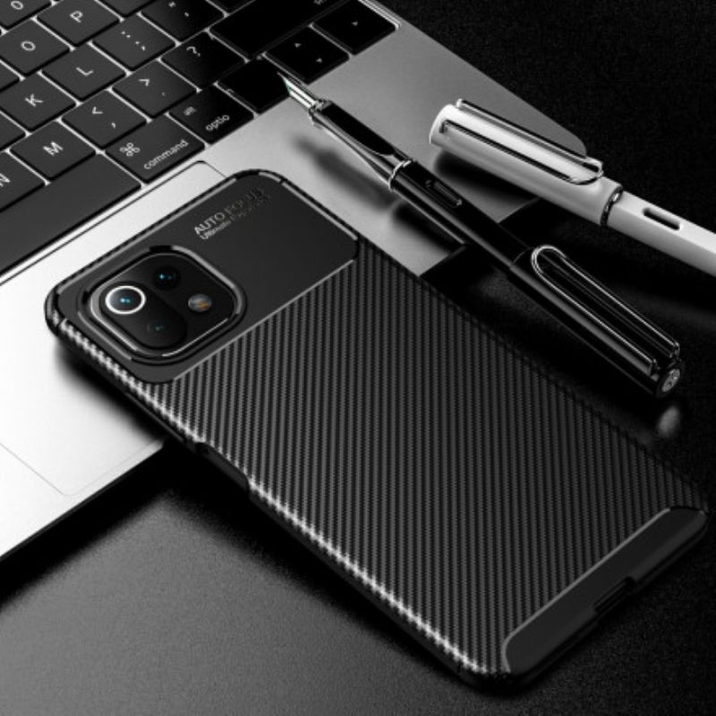 Case Xiaomi Mi 11 Lite 5G NE / Mi 11 Lite 4G / 5G Joustava Hiilikuitu