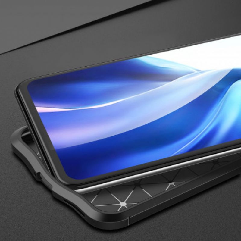 Case Xiaomi Mi 11 Lite 5G NE / Mi 11 Lite 4G / 5G Nahkaefekti Litsi Kaksinkertainen Linja
