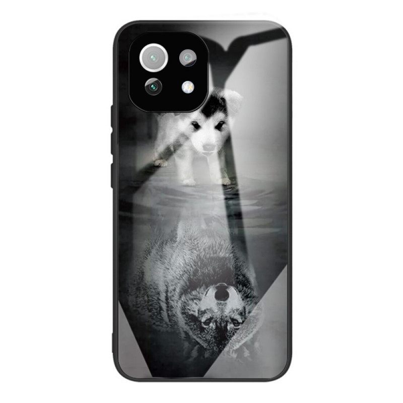 Case Xiaomi Mi 11 Lite 5G NE / Mi 11 Lite 4G / 5G Puppy Dream Karkaistu Lasi