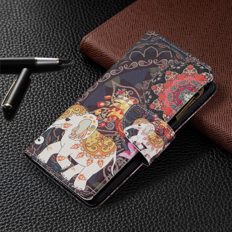 Kotelot Xiaomi Mi 11 Lite 5G NE / Mi 11 Lite 4G / 5G Elephant Vetoketjutasku