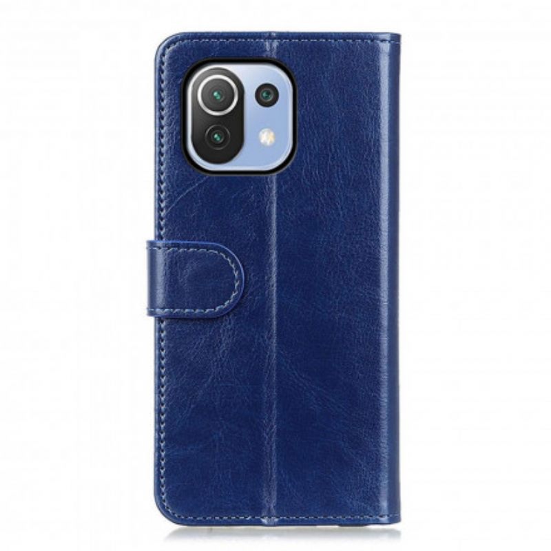 Kotelot Xiaomi Mi 11 Lite 5G NE / Mi 11 Lite 4G / 5G Faux Leather Finesse