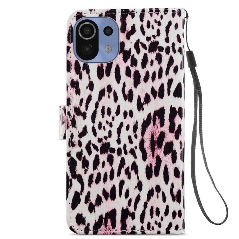 Kotelot Xiaomi Mi 11 Lite 5G NE / Mi 11 Lite 4G / 5G Leopard Print