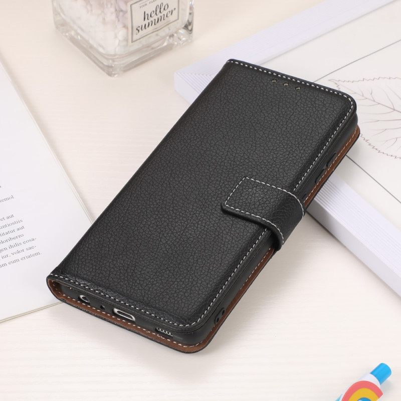 Kotelot Xiaomi Mi 11 Lite 5G NE / Mi 11 Lite 4G / 5G Litsi-tekstuuri