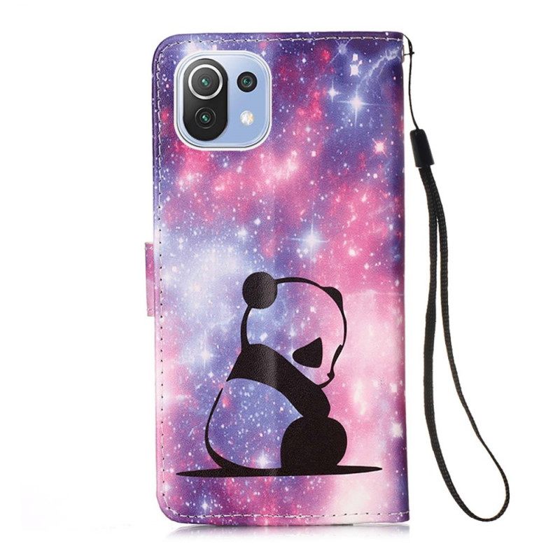 Kotelot Xiaomi Mi 11 Lite 5G NE / Mi 11 Lite 4G / 5G Panda Galaxy