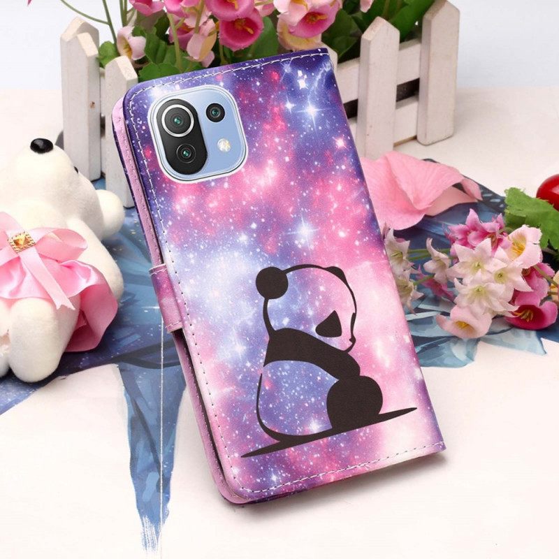 Kotelot Xiaomi Mi 11 Lite 5G NE / Mi 11 Lite 4G / 5G Panda Galaxy