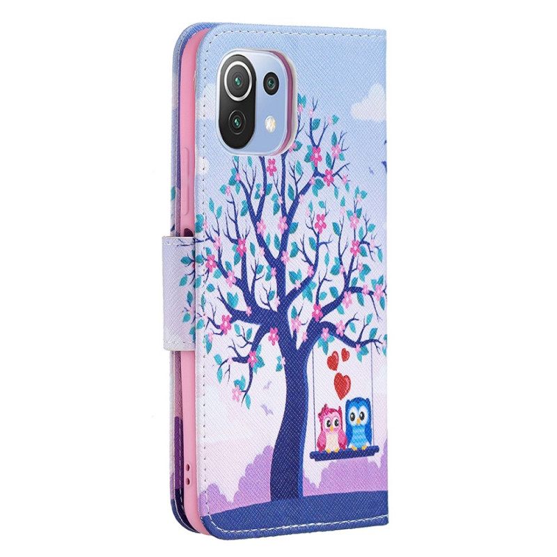 Kotelot Xiaomi Mi 11 Lite 5G NE / Mi 11 Lite 4G / 5G Pöllöt Swingissä