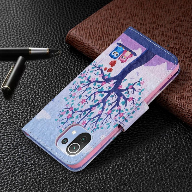 Kotelot Xiaomi Mi 11 Lite 5G NE / Mi 11 Lite 4G / 5G Pöllöt Swingissä