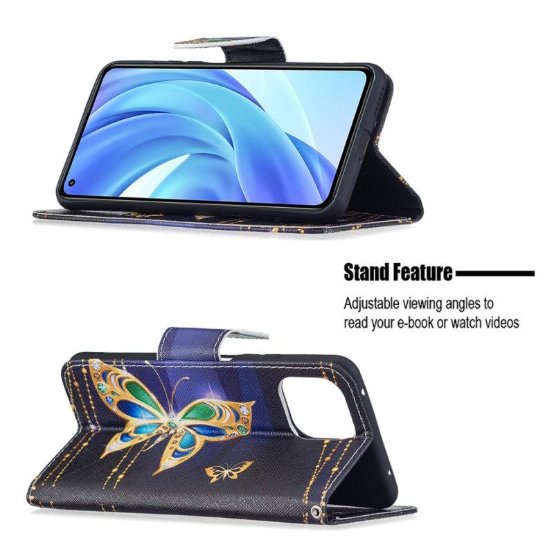 Kotelot Xiaomi Mi 11 Lite 5G NE / Mi 11 Lite 4G / 5G Precious Butterflies