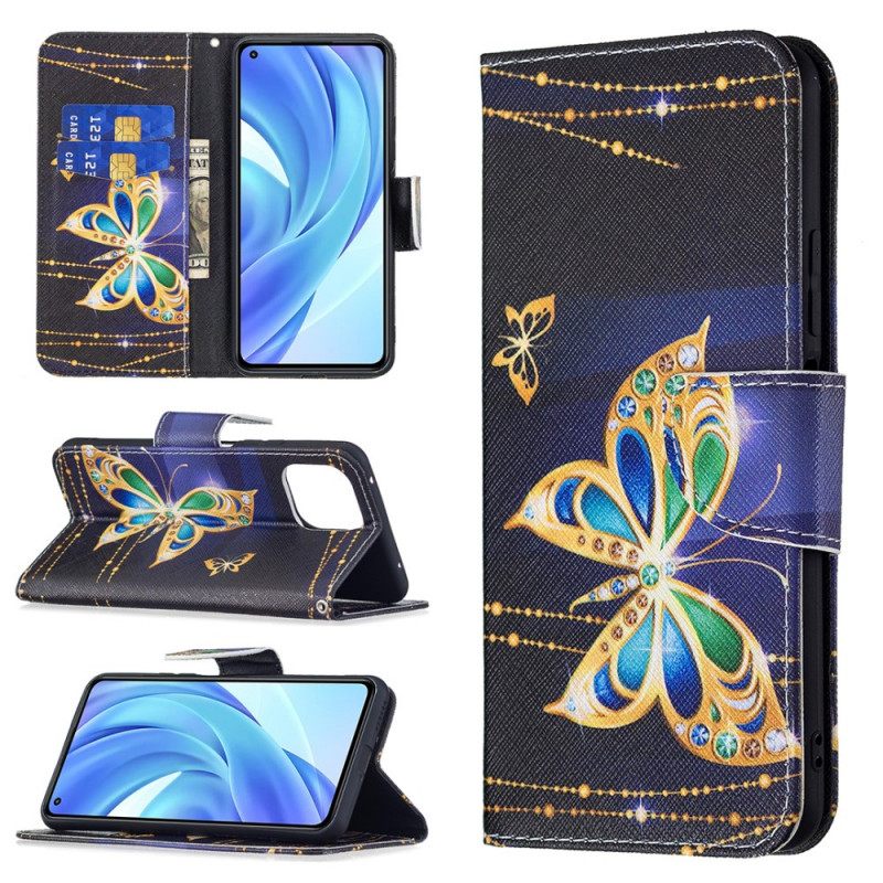 Kotelot Xiaomi Mi 11 Lite 5G NE / Mi 11 Lite 4G / 5G Precious Butterflies