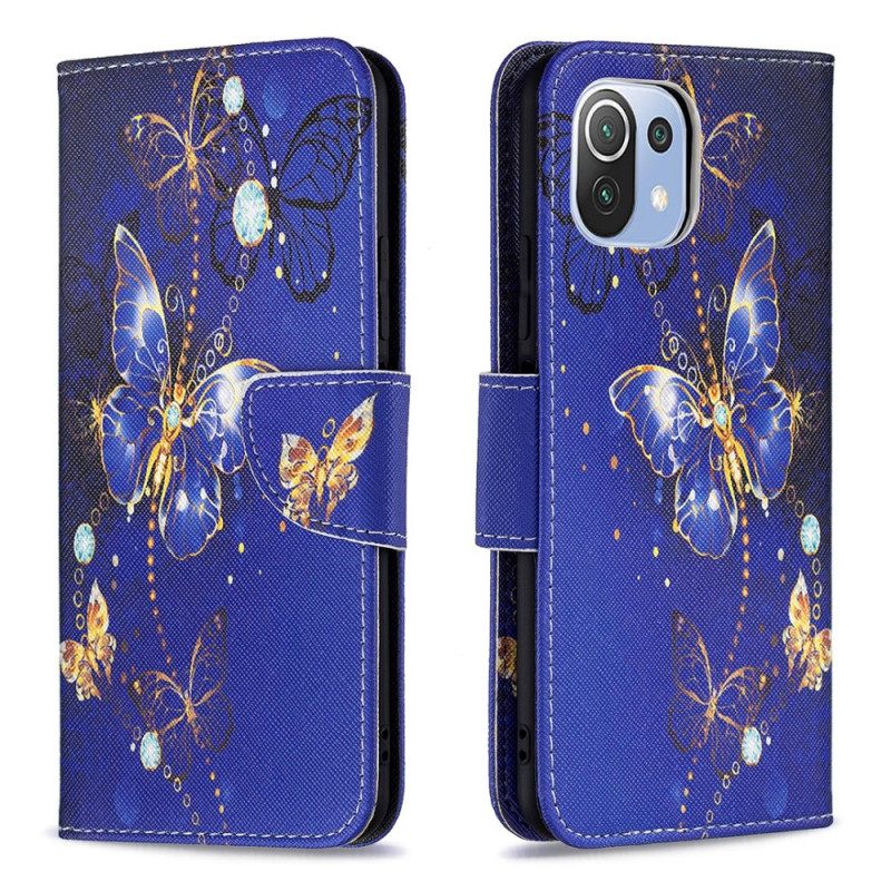 Kotelot Xiaomi Mi 11 Lite 5G NE / Mi 11 Lite 4G / 5G Splendid Butterflies
