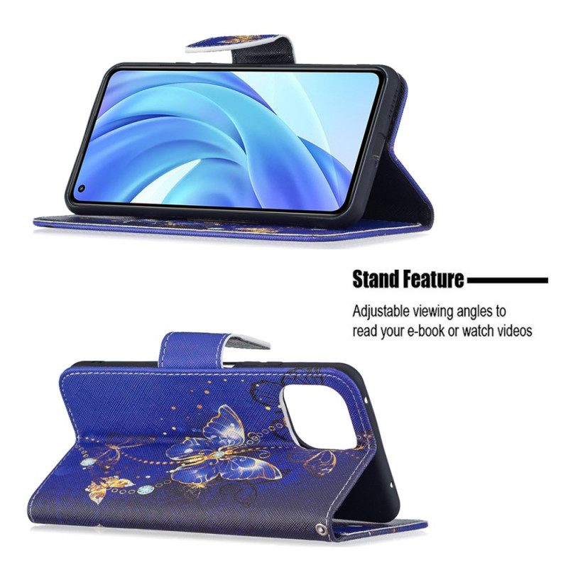 Kotelot Xiaomi Mi 11 Lite 5G NE / Mi 11 Lite 4G / 5G Splendid Butterflies