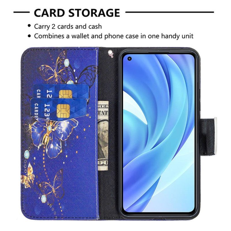 Kotelot Xiaomi Mi 11 Lite 5G NE / Mi 11 Lite 4G / 5G Splendid Butterflies