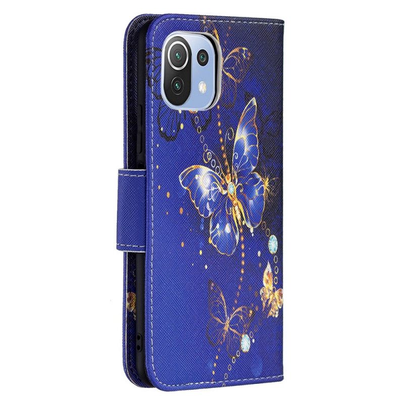 Kotelot Xiaomi Mi 11 Lite 5G NE / Mi 11 Lite 4G / 5G Splendid Butterflies