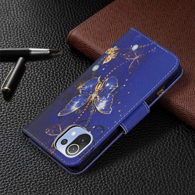 Kotelot Xiaomi Mi 11 Lite 5G NE / Mi 11 Lite 4G / 5G Splendid Butterflies