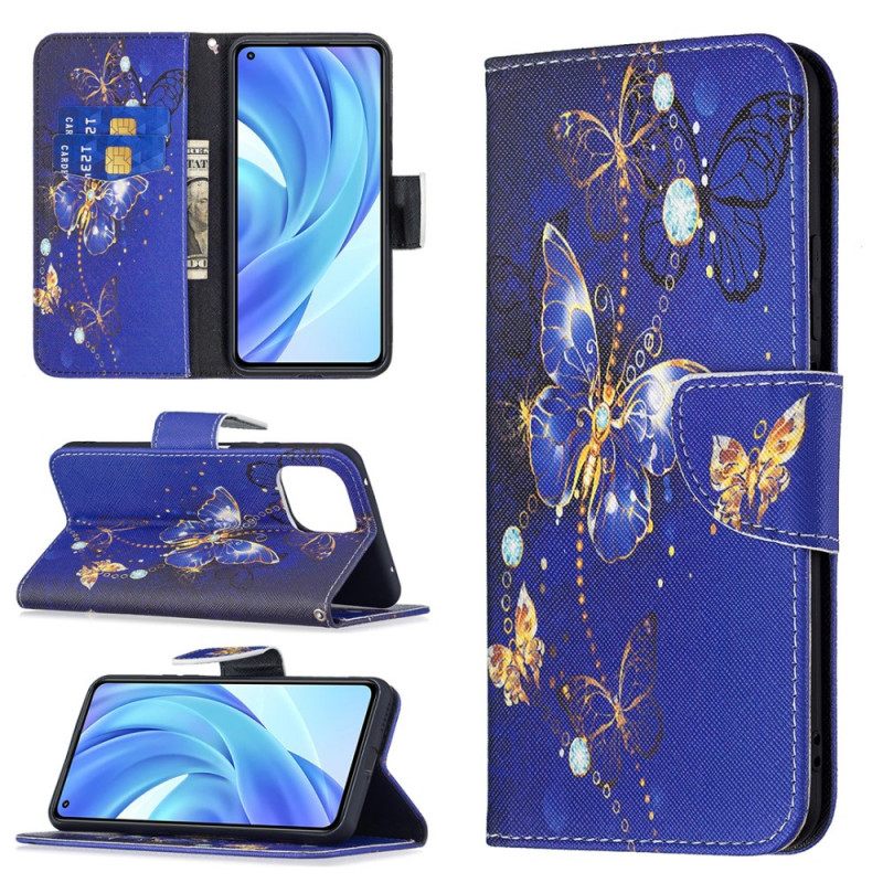 Kotelot Xiaomi Mi 11 Lite 5G NE / Mi 11 Lite 4G / 5G Splendid Butterflies