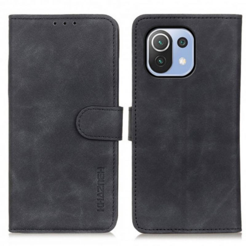 Kotelot Xiaomi Mi 11 Lite 5G NE / Mi 11 Lite 4G / 5G Vintage Leather Effect Khazneh