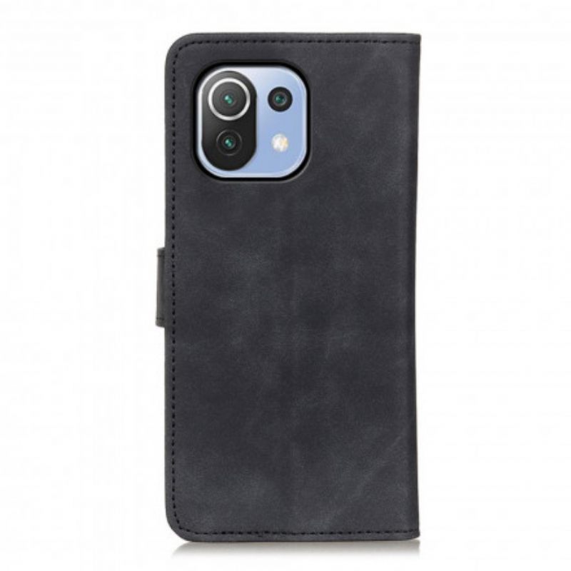 Kotelot Xiaomi Mi 11 Lite 5G NE / Mi 11 Lite 4G / 5G Vintage Leather Effect Khazneh