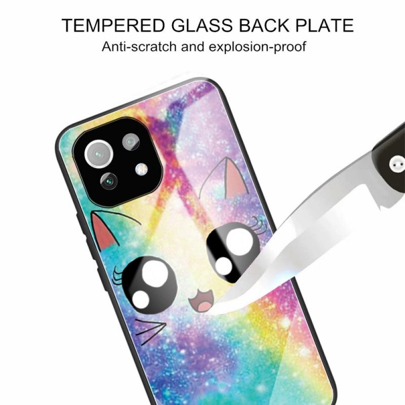 Kuori Xiaomi Mi 11 Lite 5G NE / Mi 11 Lite 4G / 5G Cartoon Tempered Glass