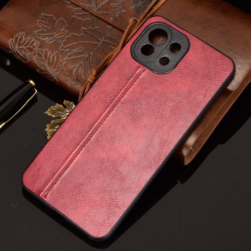 Kuori Xiaomi Mi 11 Lite 5G NE / Mi 11 Lite 4G / 5G Couture Nahkaefekti