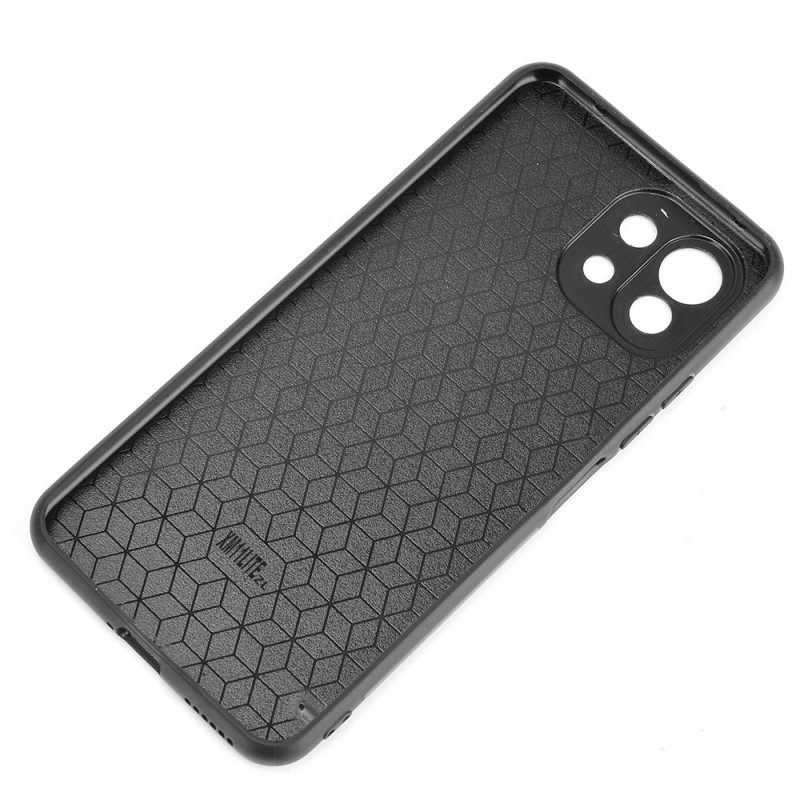 Kuori Xiaomi Mi 11 Lite 5G NE / Mi 11 Lite 4G / 5G Couture Nahkaefekti