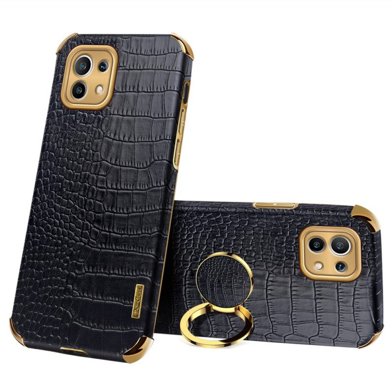 Kuori Xiaomi Mi 11 Lite 5G NE / Mi 11 Lite 4G / 5G Crocodile Skin Effect
