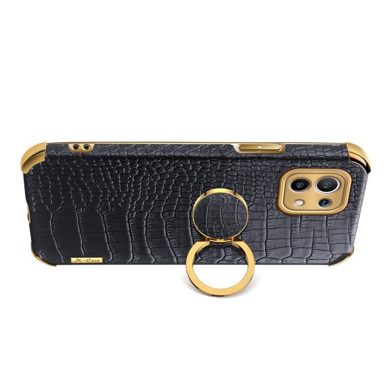 Kuori Xiaomi Mi 11 Lite 5G NE / Mi 11 Lite 4G / 5G Crocodile Skin Effect