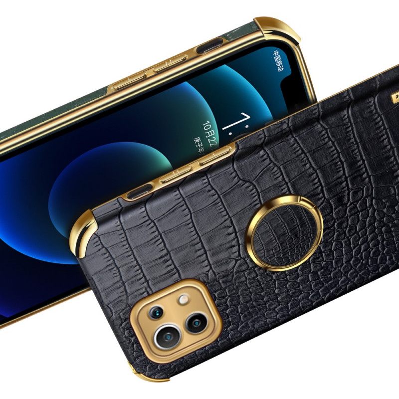 Kuori Xiaomi Mi 11 Lite 5G NE / Mi 11 Lite 4G / 5G Crocodile Skin Effect
