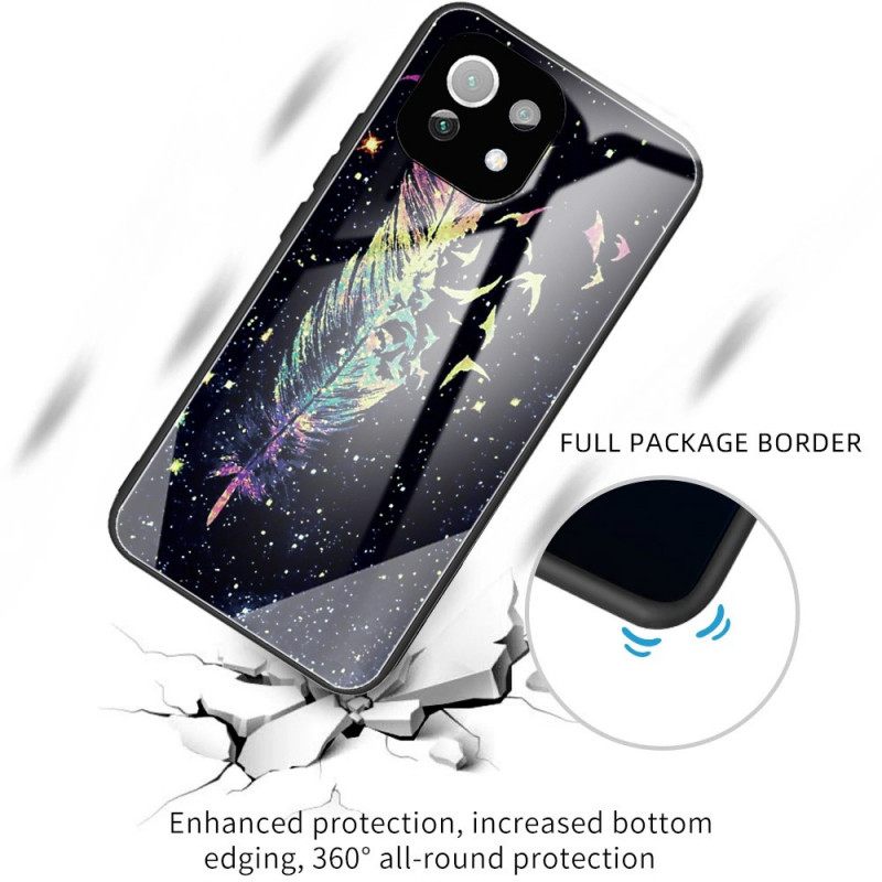 Kuori Xiaomi Mi 11 Lite 5G NE / Mi 11 Lite 4G / 5G Feather Tempered Glass