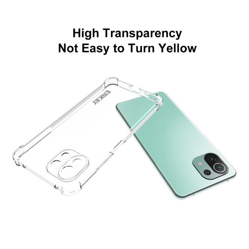 Kuori Xiaomi Mi 11 Lite 5G NE / Mi 11 Lite 4G / 5G Transparent Enkay