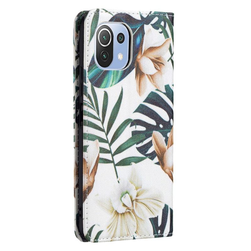 Puhelinkuoret Xiaomi Mi 11 Lite 5G NE / Mi 11 Lite 4G / 5G Kotelot Flip Lähtee