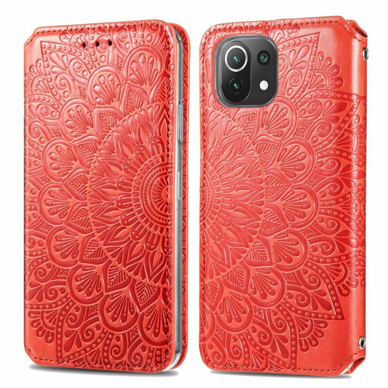Puhelinkuoret Xiaomi Mi 11 Lite 5G NE / Mi 11 Lite 4G / 5G Kotelot Flip Mandala
