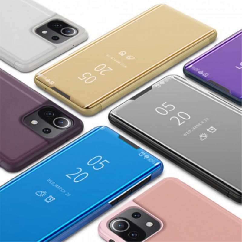 Puhelinkuoret Xiaomi Mi 11 Lite 5G NE / Mi 11 Lite 4G / 5G Kotelot Flip Mirror