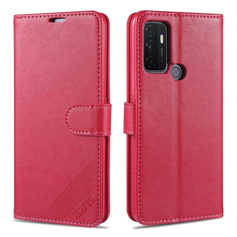 Kotelot Oppo A53 / A53s Azns Keinonahkaa