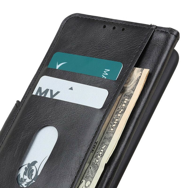 Kotelot Oppo A53 / A53s Käännettävä Nahkaefekti