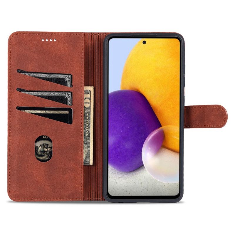 Kotelot Samsung Galaxy A72 4G / 5G Azns Nahkaefekti