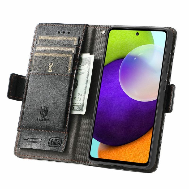 Kotelot Samsung Galaxy A72 4G / 5G Bicolor Double Clasp Caseneo