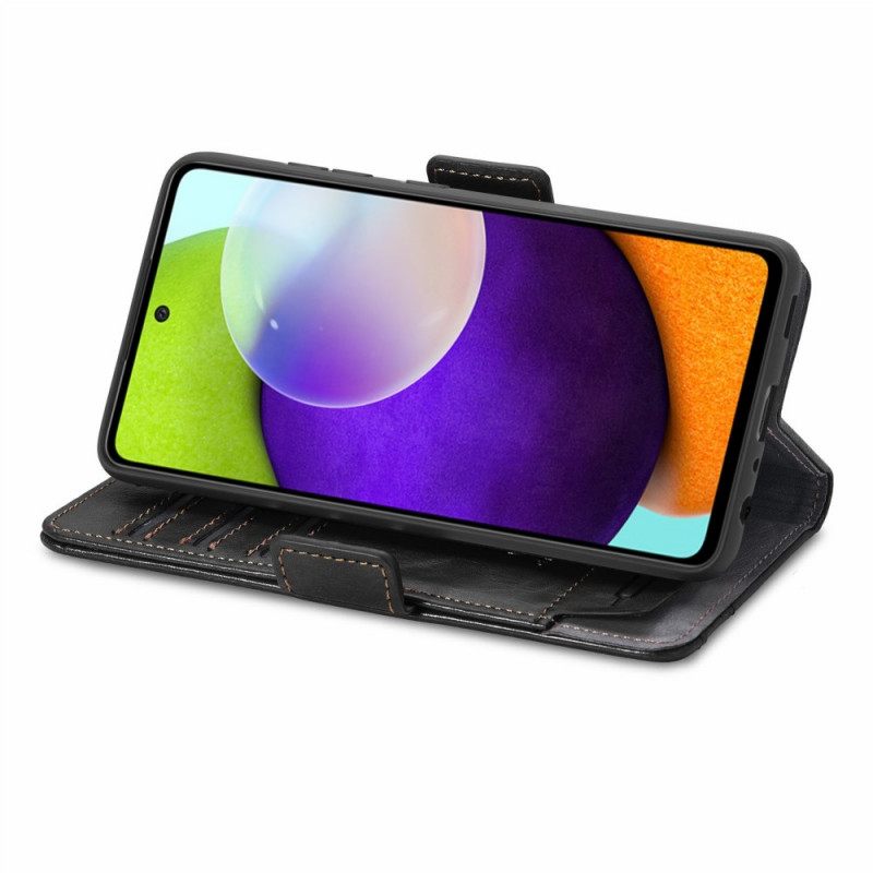 Kotelot Samsung Galaxy A72 4G / 5G Bicolor Double Clasp Caseneo