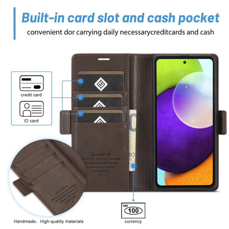 Kotelot Samsung Galaxy A72 4G / 5G Double Clasp Lc.imeeke