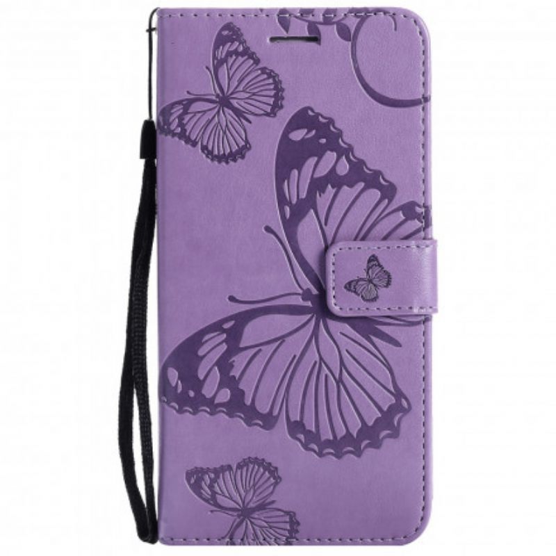 Kotelot Samsung Galaxy A72 4G / 5G Suojaketju Kuori Giant Thong Butterflies