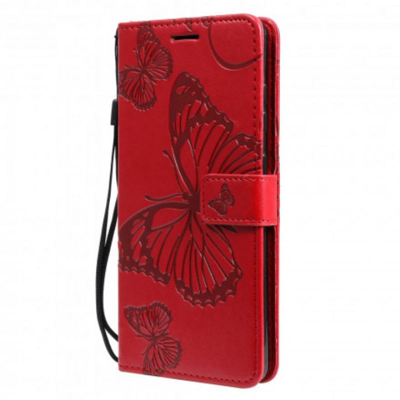 Kotelot Samsung Galaxy A72 4G / 5G Suojaketju Kuori Giant Thong Butterflies