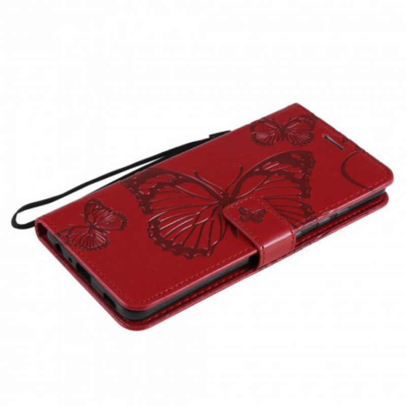 Kotelot Samsung Galaxy A72 4G / 5G Suojaketju Kuori Giant Thong Butterflies