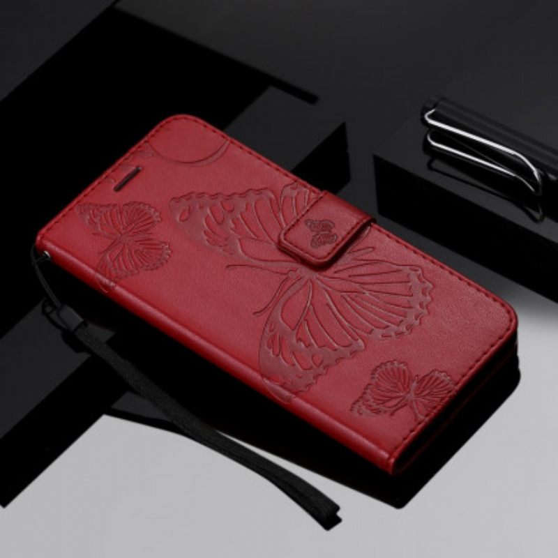 Kotelot Samsung Galaxy A72 4G / 5G Suojaketju Kuori Giant Thong Butterflies