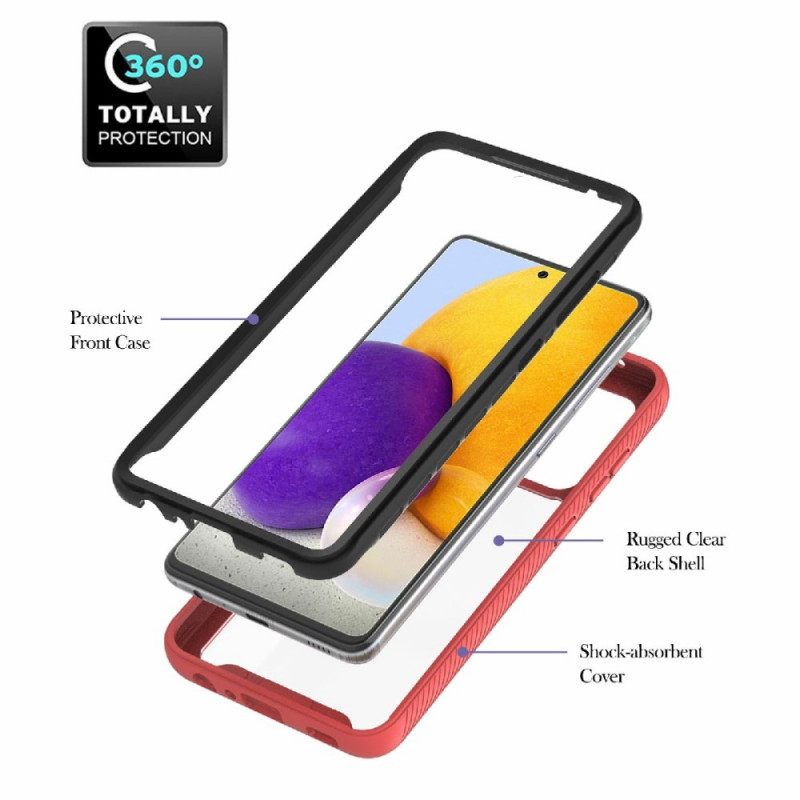Kuori Samsung Galaxy A72 4G / 5G Colored Contour Hybridi Renkaalla