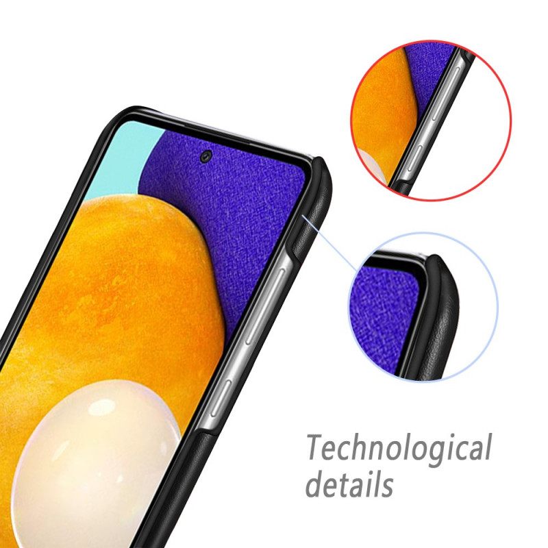 Kuori Samsung Galaxy A72 4G / 5G Ksq Nahkaefekti
