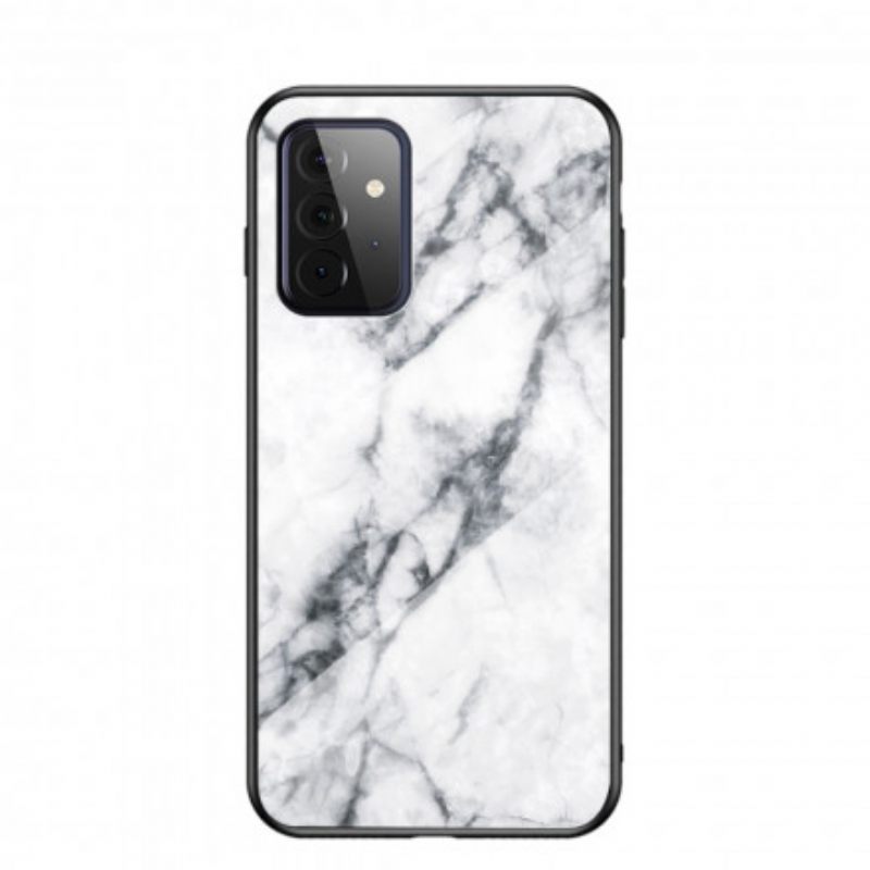 Kuori Samsung Galaxy A72 4G / 5G Tempered Glass Marble Colors