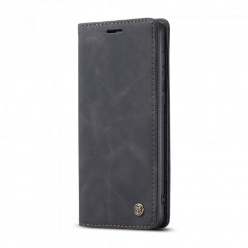 Puhelinkuoret Samsung Galaxy A72 4G / 5G Kotelot Flip Caseme Keinonahka