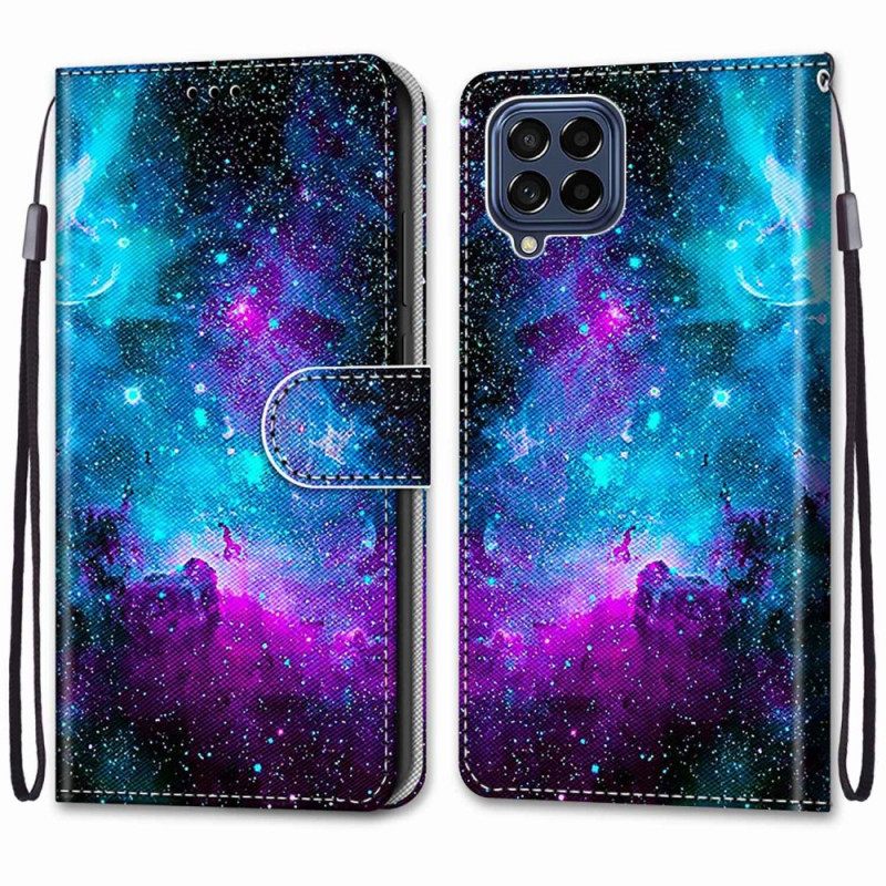 Flip Case Samsung Galaxy M53 5G Cosmic Sky